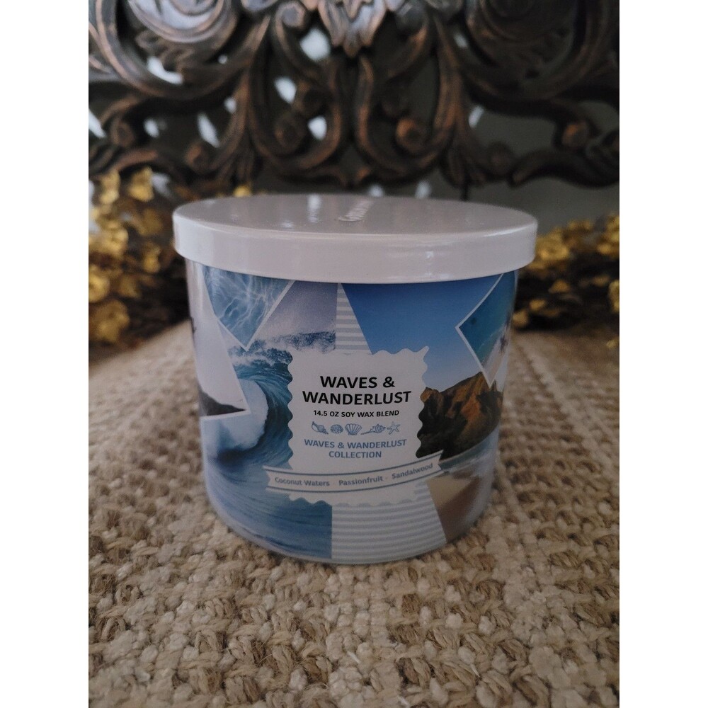 Waves & Wanderlust - Goose Creek 3-wick Candle